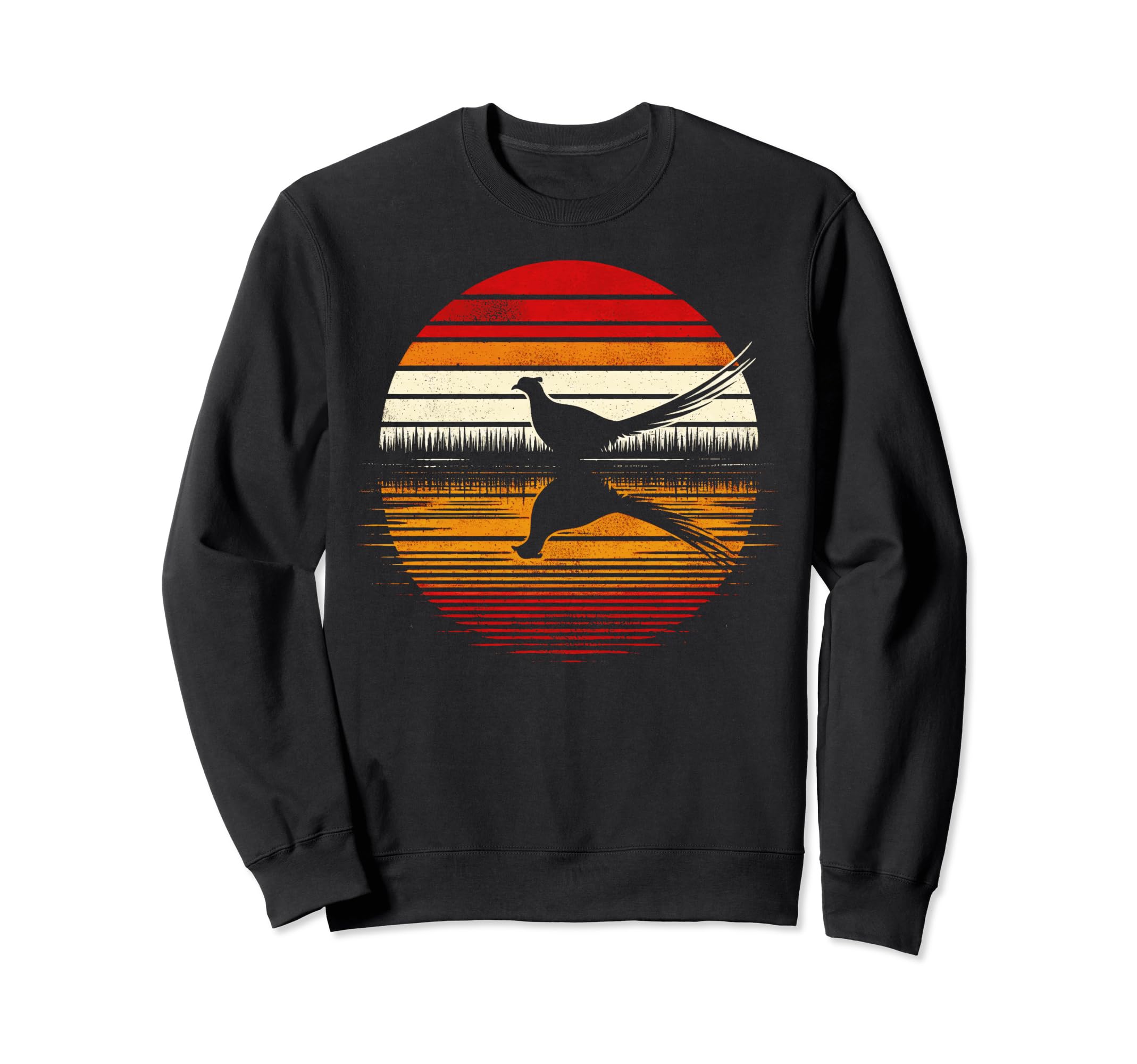 Pheasant Bird Sunset Safari 70S Sweatshirt - Streetwear Style Men Women - T-Shirt, Sweatshirt, Hoodie