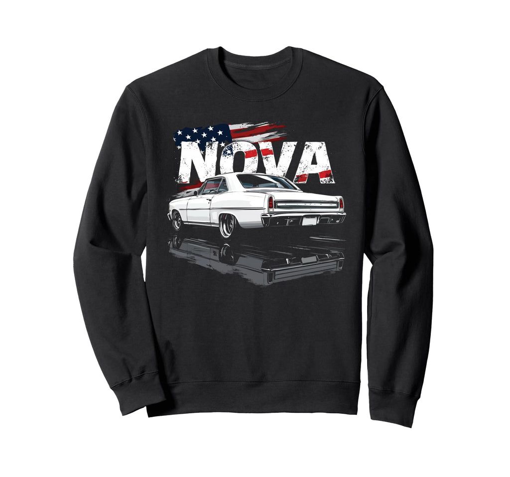 Pro Touring 66 67 Nova Ss Sweatshirt - Aesthetic Graphic for Adults - T-Shirt, Sweatshirt, Hoodie
