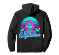 Sagittarius Synthwave Archer Hoodie - Minimalist Print for Adults - T-Shirt, Sweatshirt, Hoodie