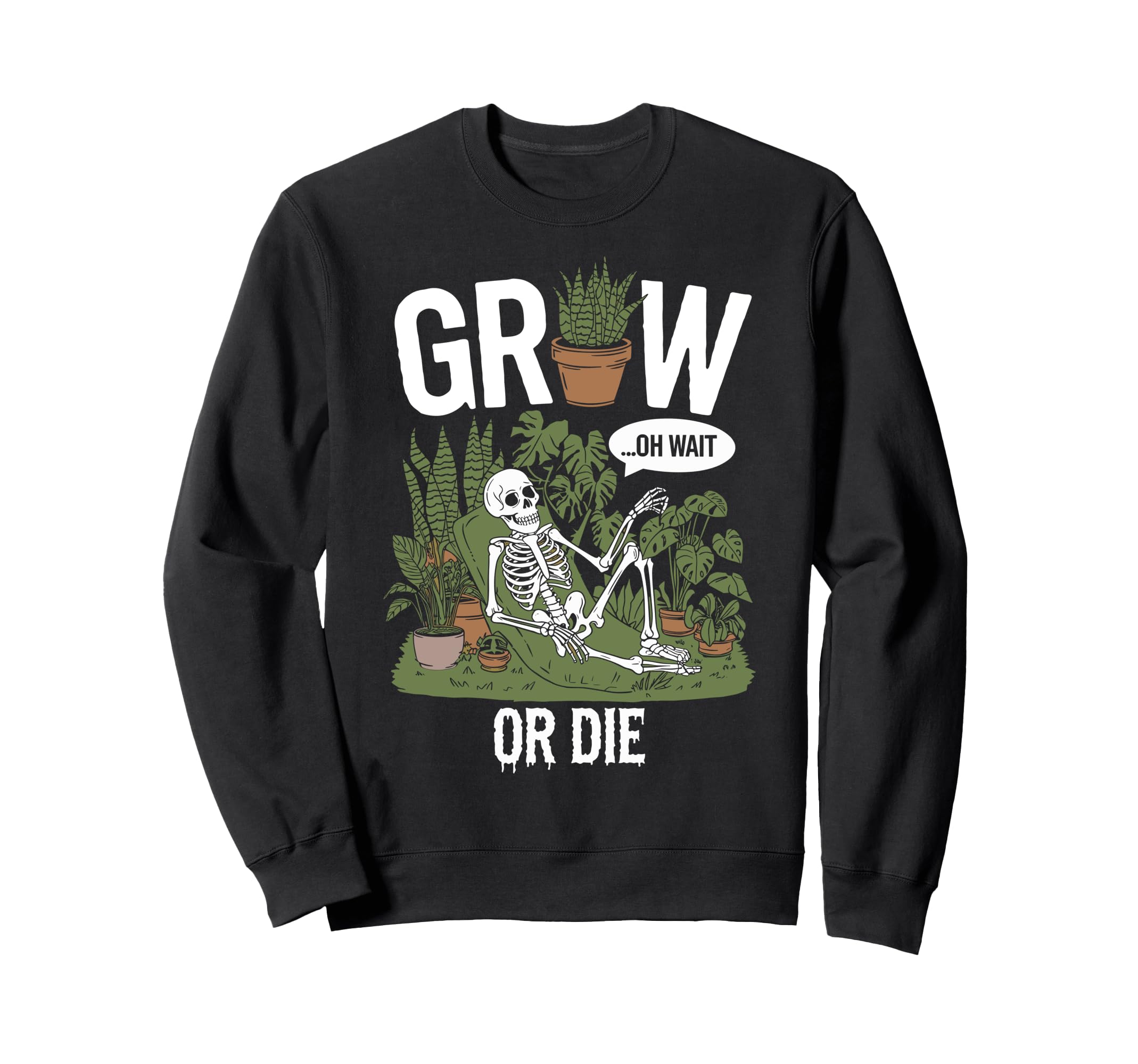 Plant Lover Botanical House Plant Indoor Sweatshirt - Graphic Print Unisex - T-Shirt, Sweatshirt, Hoodie