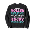 Roller Skating Skate 1970S Take Me Sweatshirt - Novelty Apparel Unisex - T-Shirt, Sweatshirt, Hoodie