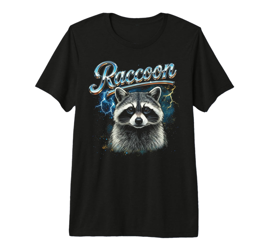 Raccoon 90S Funny Raccoon 80S Trash Panda T-Shirt - Novelty Apparel Unisex - T-Shirt, Sweatshirt, Hoodie
