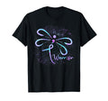 Suicide Awareness Semicolon T-Shirt - Casual Everyday Wear for Adults - T-Shirt, Sweatshirt, Hoodie