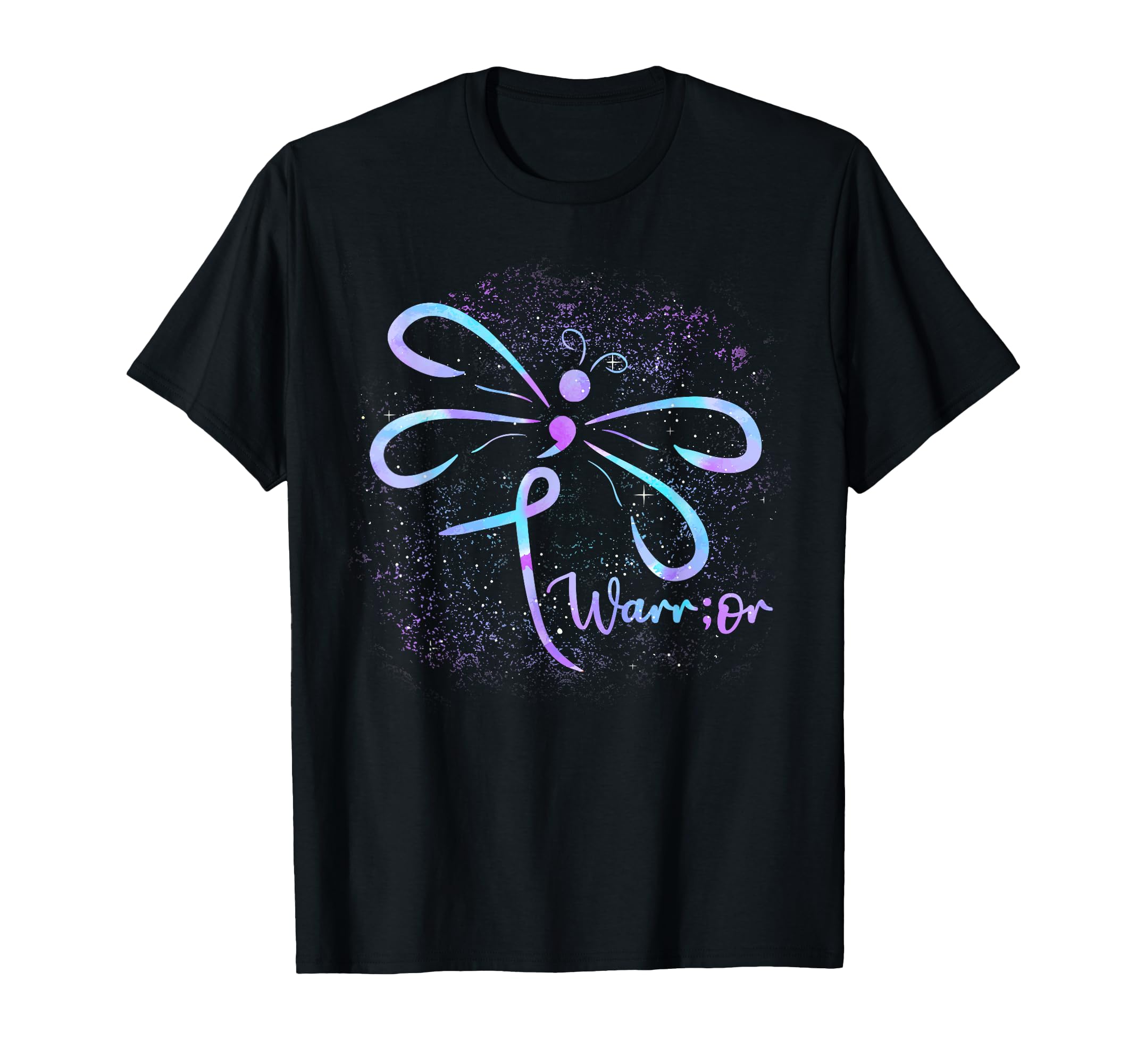 Suicide Awareness Semicolon T-Shirt - Casual Everyday Wear for Adults - T-Shirt, Sweatshirt, Hoodie