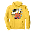 High Roller Roller Skating Roller Derby Hoodie - Custom Art Print Unisex - T-Shirt, Sweatshirt, Hoodie