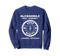 Oldsmobile Motors Final Assembly Sweatshirt - Minimalist Print for Adults - T-Shirt, Sweatshirt, Hoodie