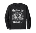 Sarcastic Antisocial Butterfly T-Shirt - Trendy Graphic Men Women - T-Shirt, Sweatshirt, Hoodie