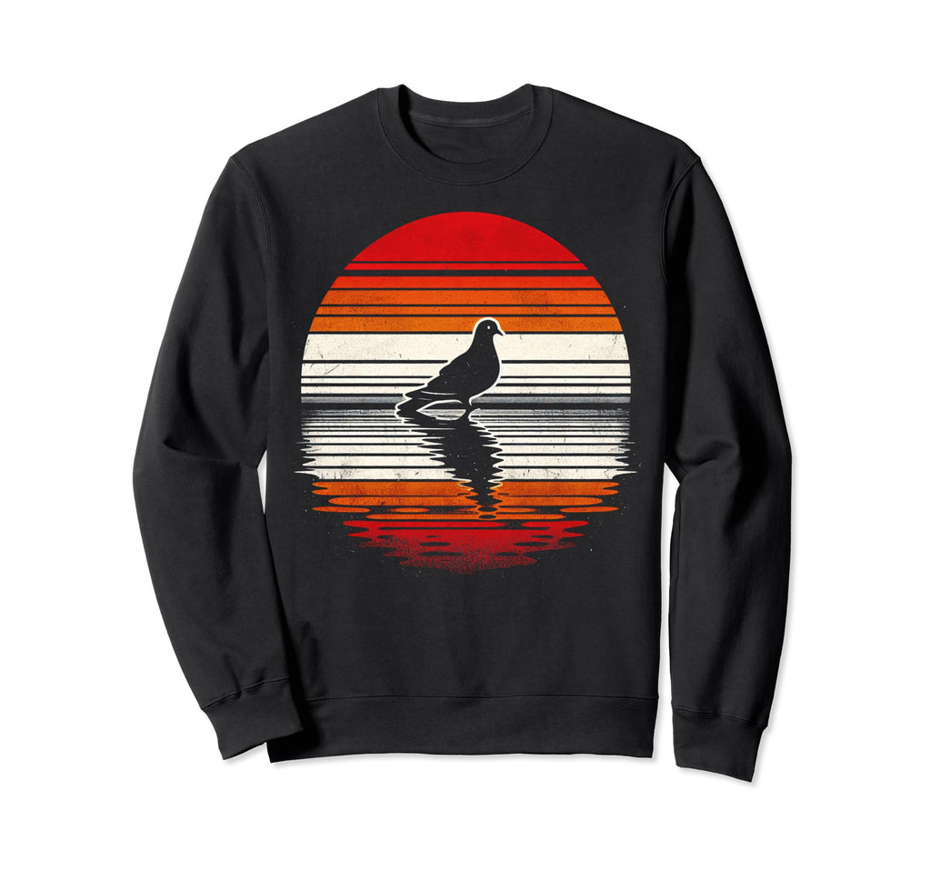Dove Bird Sunset Safari 70S Sweatshirt - Graphic Print for Adults - T-Shirt, Sweatshirt, Hoodie