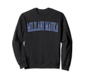 Mililani Mauka Hi Distressed Blue Sweatshirt - Unique Graphic Men Women - T-Shirt, Sweatshirt, Hoodie
