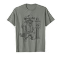 Raccoon Cowboy Western Outlaw T-Shirt - Unique Graphic Unisex - T-Shirt, Sweatshirt, Hoodie