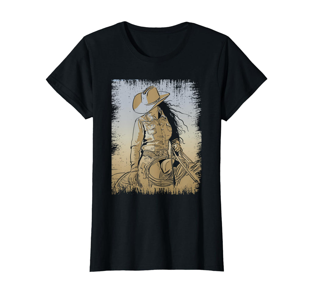 Western Riding Western Rider T-Shirt - Fun Novelty Design for Adults - T-Shirt, Sweatshirt, Hoodie