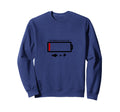 Low Battery Social Club Sweatshirt - Unique Graphic for Adults - T-Shirt, Sweatshirt, Hoodie