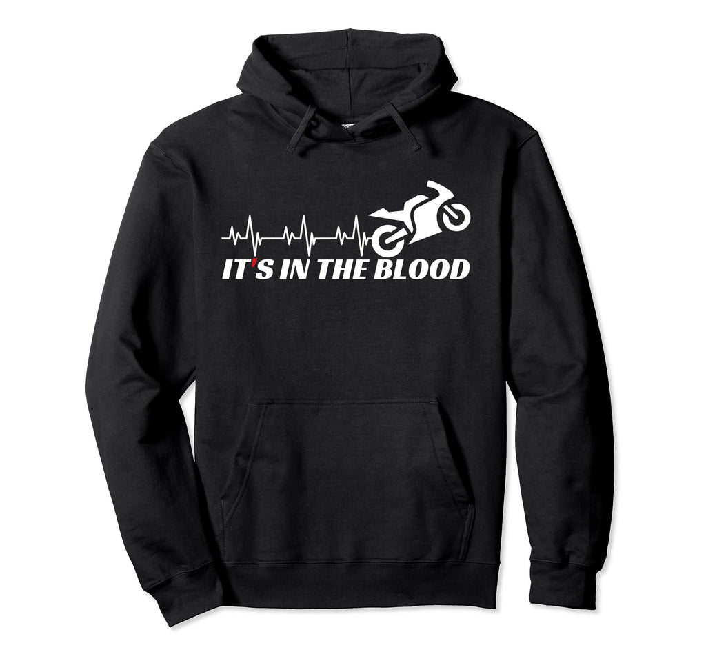 Funny Motorbike Superbike Racing Hoodie - Fun Novelty Design for Adults - T-Shirt, Sweatshirt, Hoodie