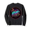80S 90S Rad Party Synthwave Costume Sweatshirt - Novelty Apparel for Adults - T-Shirt, Sweatshirt, Hoodie