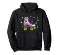 Funny Roller Skating Derby 70S 80S Hoodie - Unique Graphic Men Women - T-Shirt, Sweatshirt, Hoodie