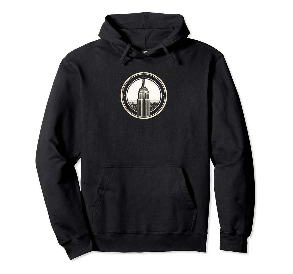 Empire State Postcard Hoodie - Trendy Graphic for Adults - T-Shirt, Sweatshirt, Hoodie