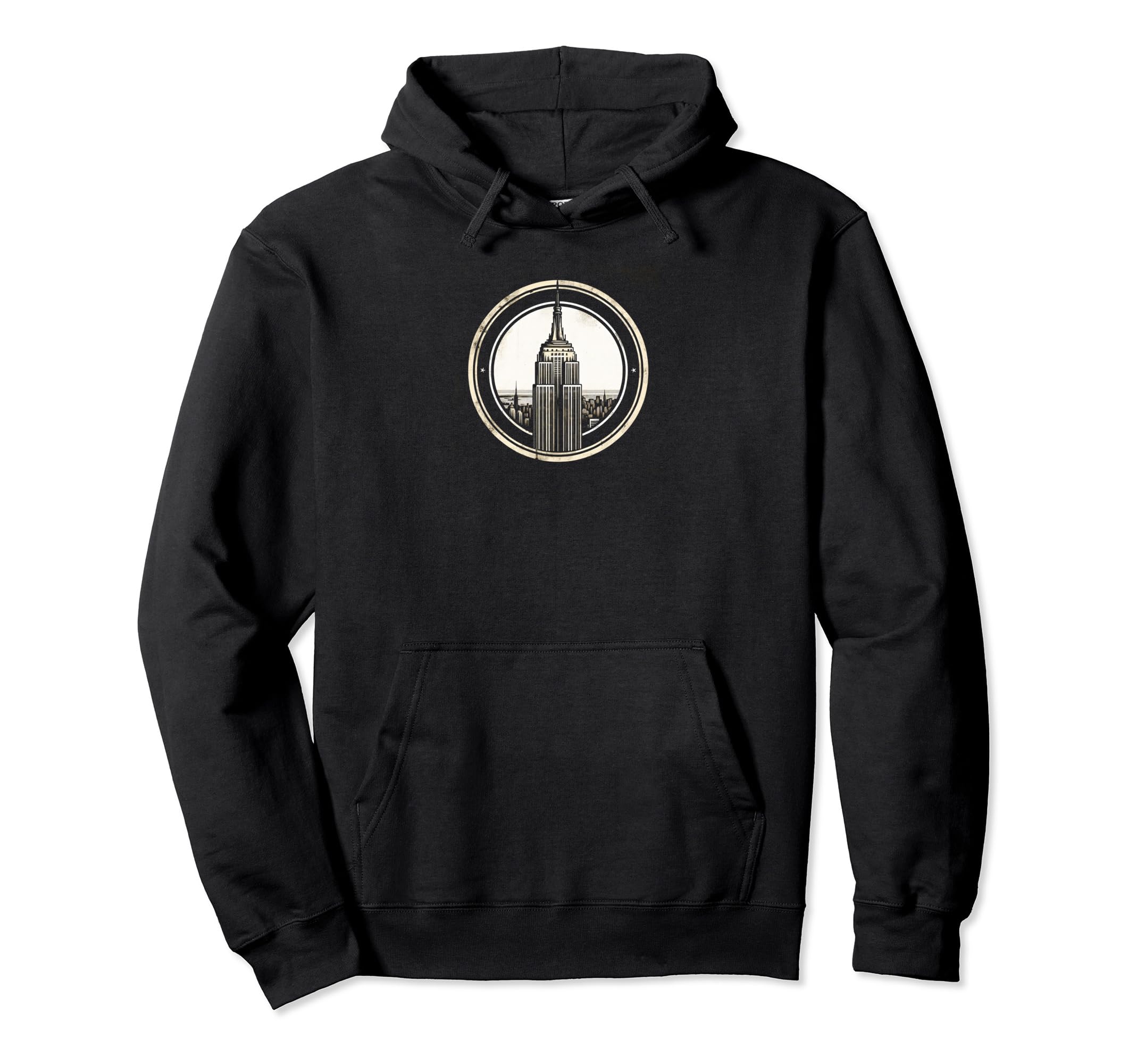 Empire State Postcard Hoodie - Trendy Graphic for Adults - T-Shirt, Sweatshirt, Hoodie