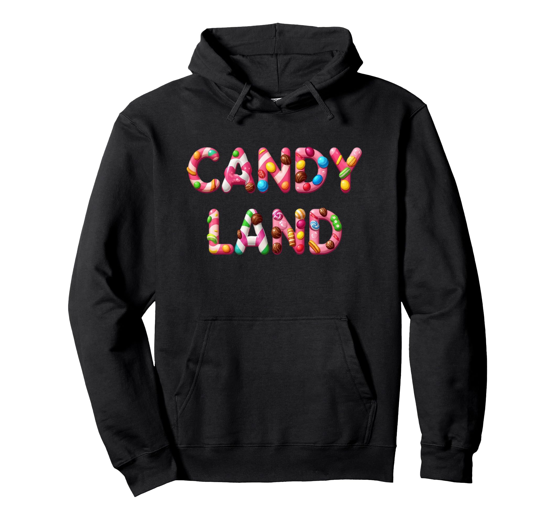 Candy Land Logo Candys Hoodie - Unique Graphic Men Women - T-Shirt, Sweatshirt, Hoodie