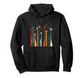Mid Century Long Neck Cats 50S 60S Hoodie - Minimalist Print Men Women - T-Shirt, Sweatshirt, Hoodie