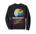 Neurodiversity Autism Mom Dad Spectrum Sweatshirt - Unique Graphic Unisex - T-Shirt, Sweatshirt, Hoodie