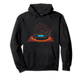 Turntable Vinyl Record Player Sketch Hoodie - Custom Art Print for Adults - T-Shirt, Sweatshirt, Hoodie