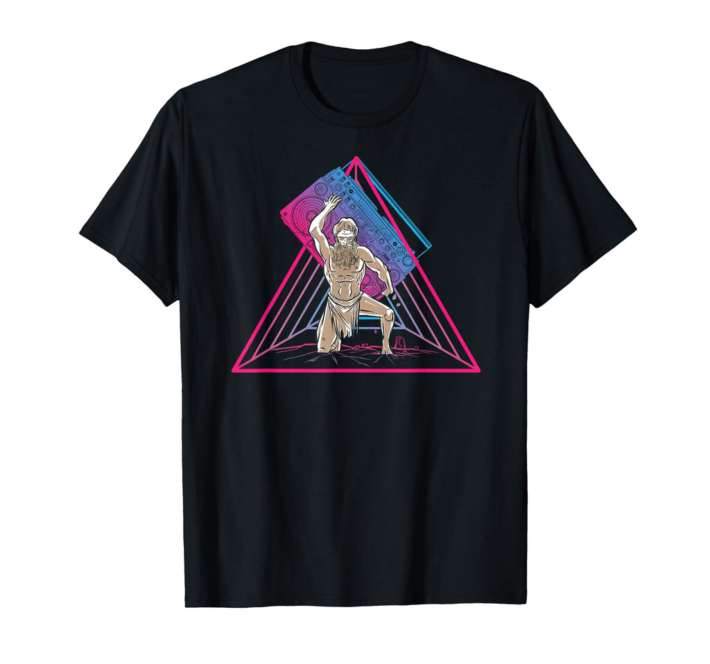 Ghettoblaster God Aesthetic T-Shirt - Casual Everyday Wear Men Women - T-Shirt, Sweatshirt, Hoodie