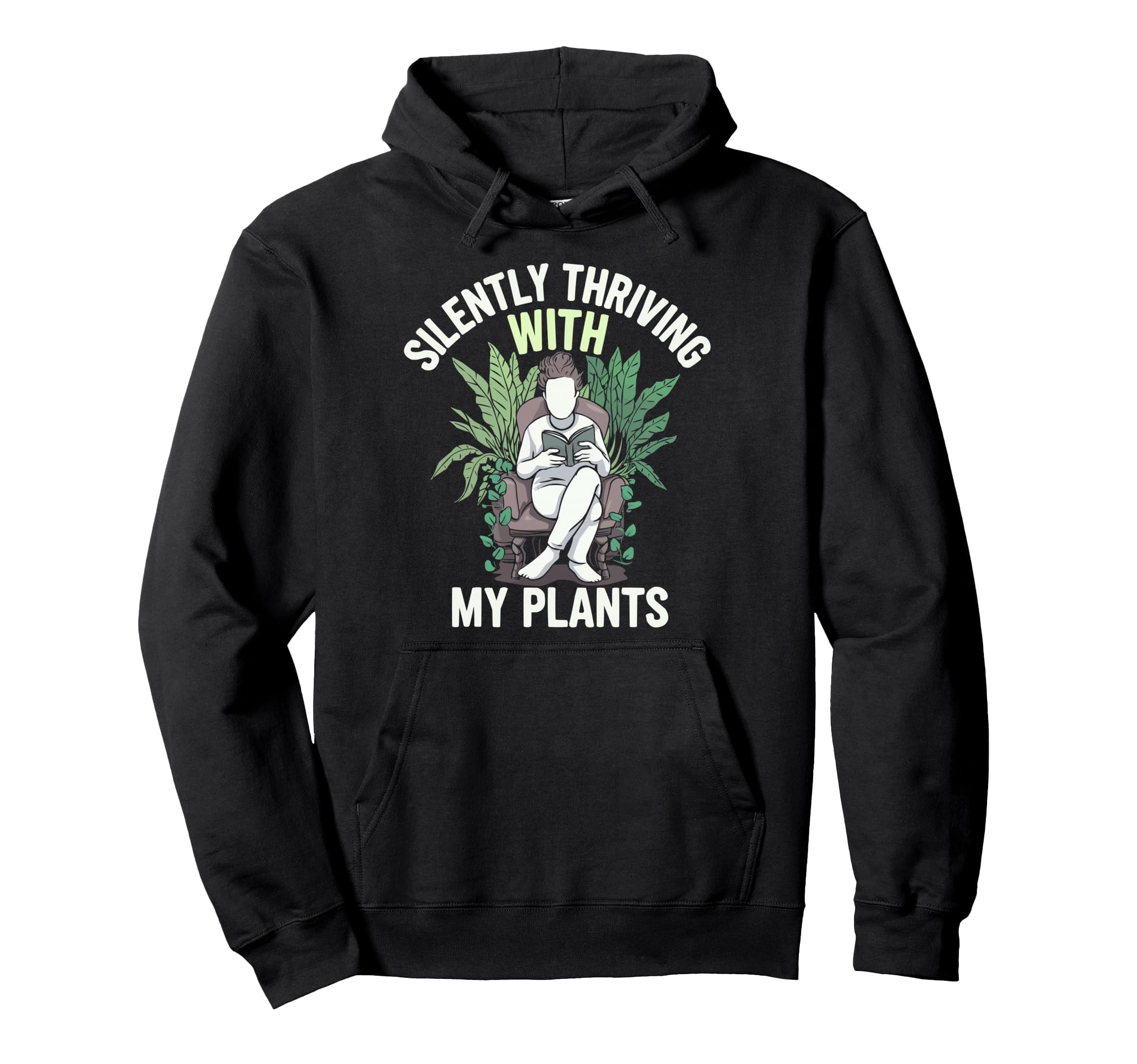 Introvert Gardener Shyness Garden Hoodie - Casual Everyday Wear Men Women - T-Shirt, Sweatshirt, Hoodie