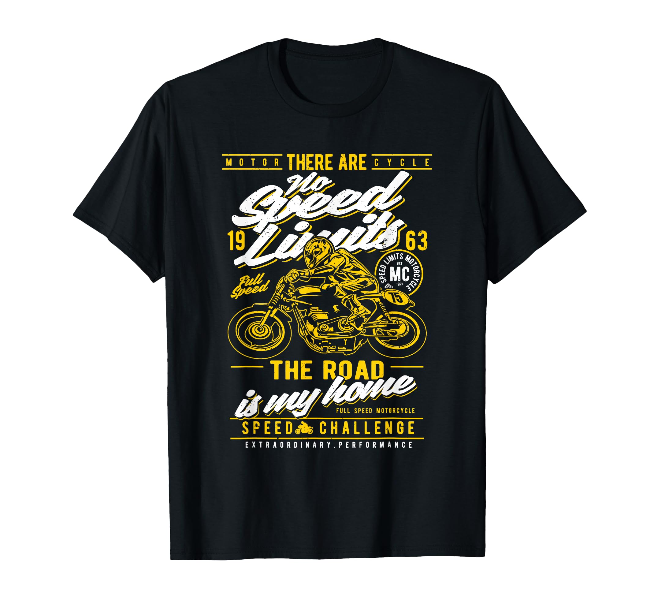 Motorcycle Race T-Shirt - Casual Everyday Wear for Adults - T-Shirt, Sweatshirt, Hoodie