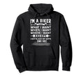 Funny Biker Wife Biker Accessories Hoodie - Novelty Apparel for Adults - T-Shirt, Sweatshirt, Hoodie