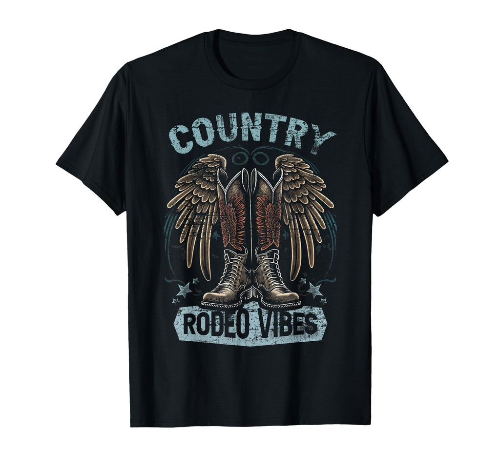 Country Rodeo Vibes Southern Western T-Shirt - Novelty Apparel Men Women - T-Shirt, Sweatshirt, Hoodie