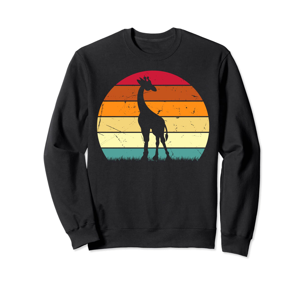 Giraffe Sunset Giraffe Lover Giraffe Sweatshirt - Trendy Graphic Men Women - T-Shirt, Sweatshirt, Hoodie