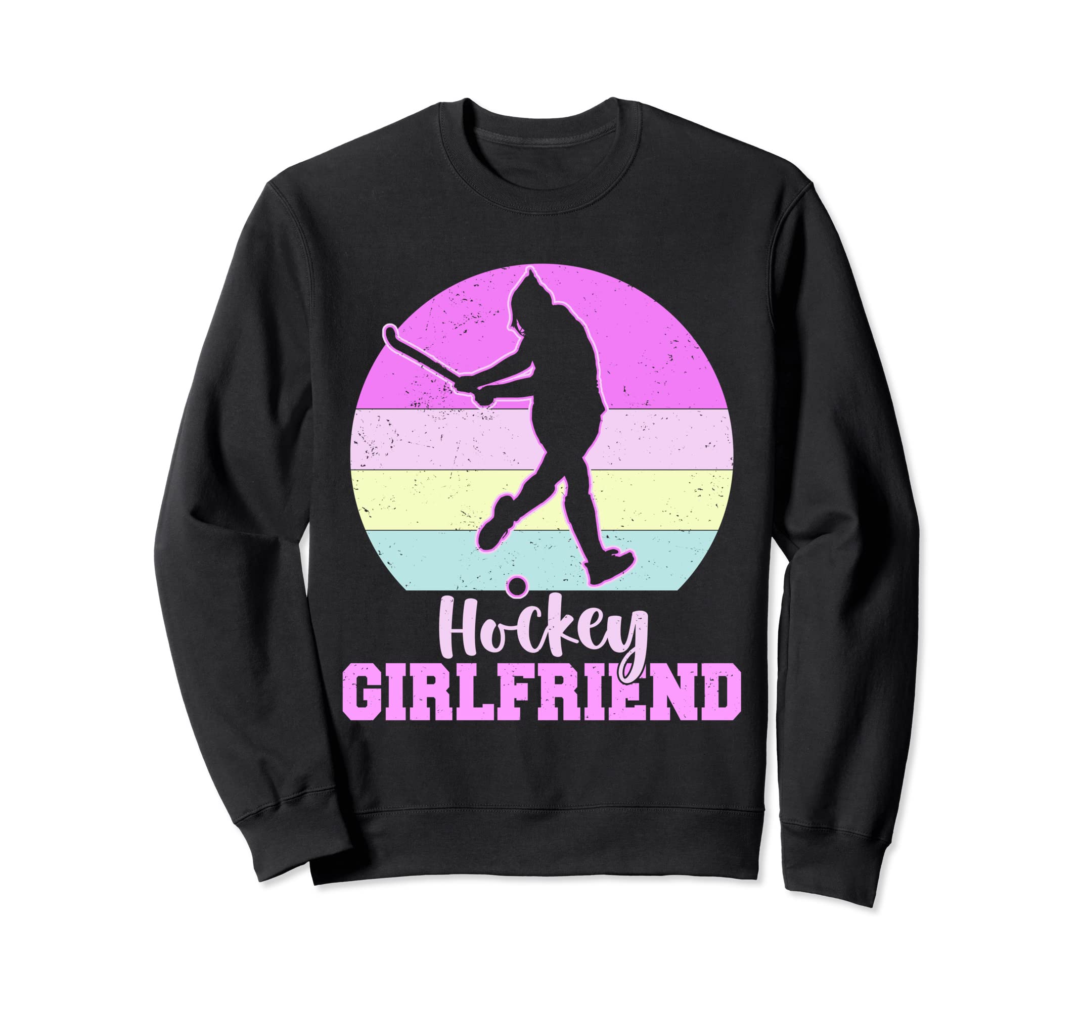 Hockey Girlfriend Sweatshirt - Unique Graphic Men Women - T-Shirt, Sweatshirt, Hoodie