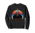 Bigfoot Party Hat Animal Funny Sweatshirt - Aesthetic Graphic for Adults - T-Shirt, Sweatshirt, Hoodie