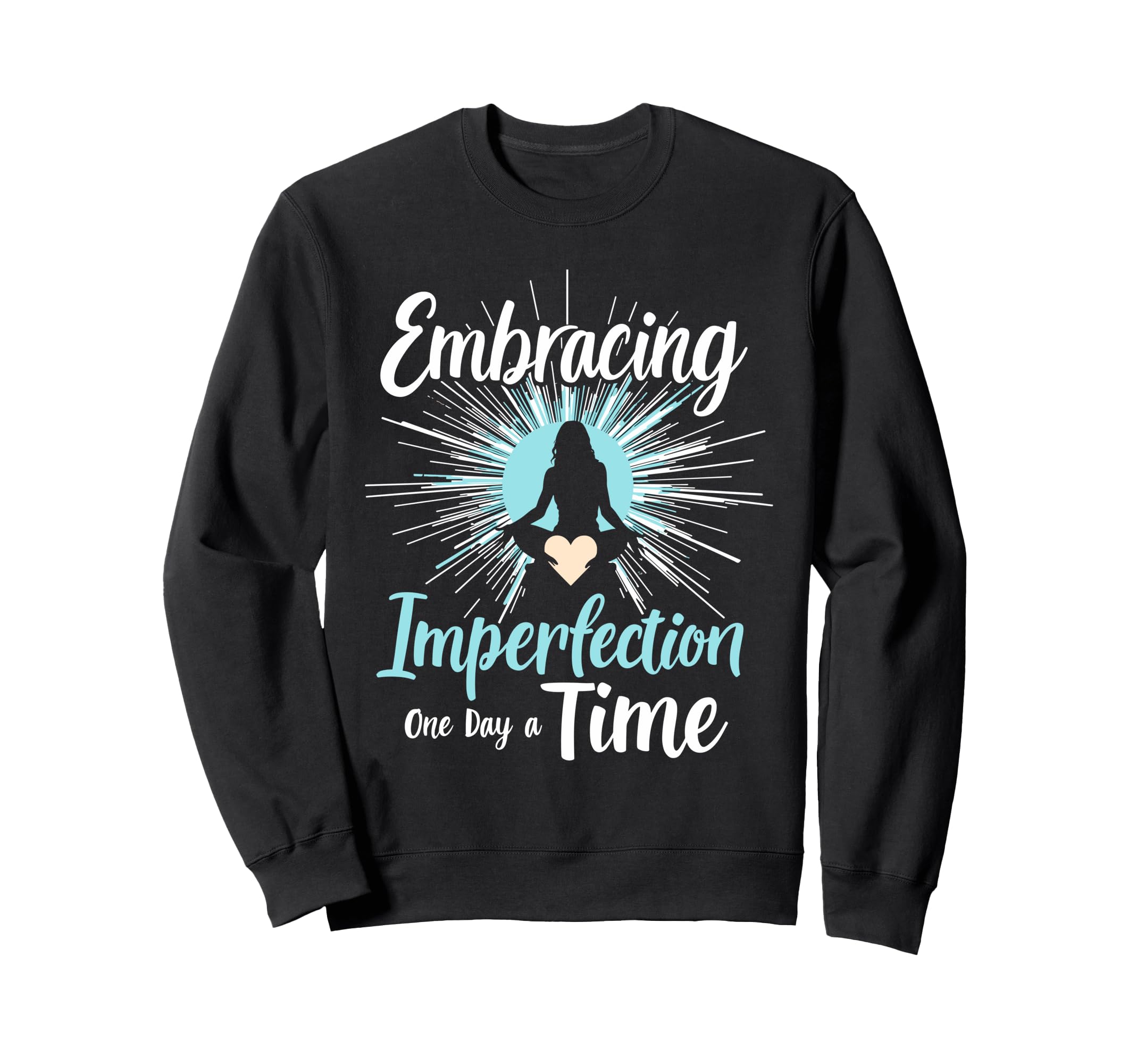 Spiritual Retreat Meditation Sweatshirt - Minimalist Print Unisex - T-Shirt, Sweatshirt, Hoodie