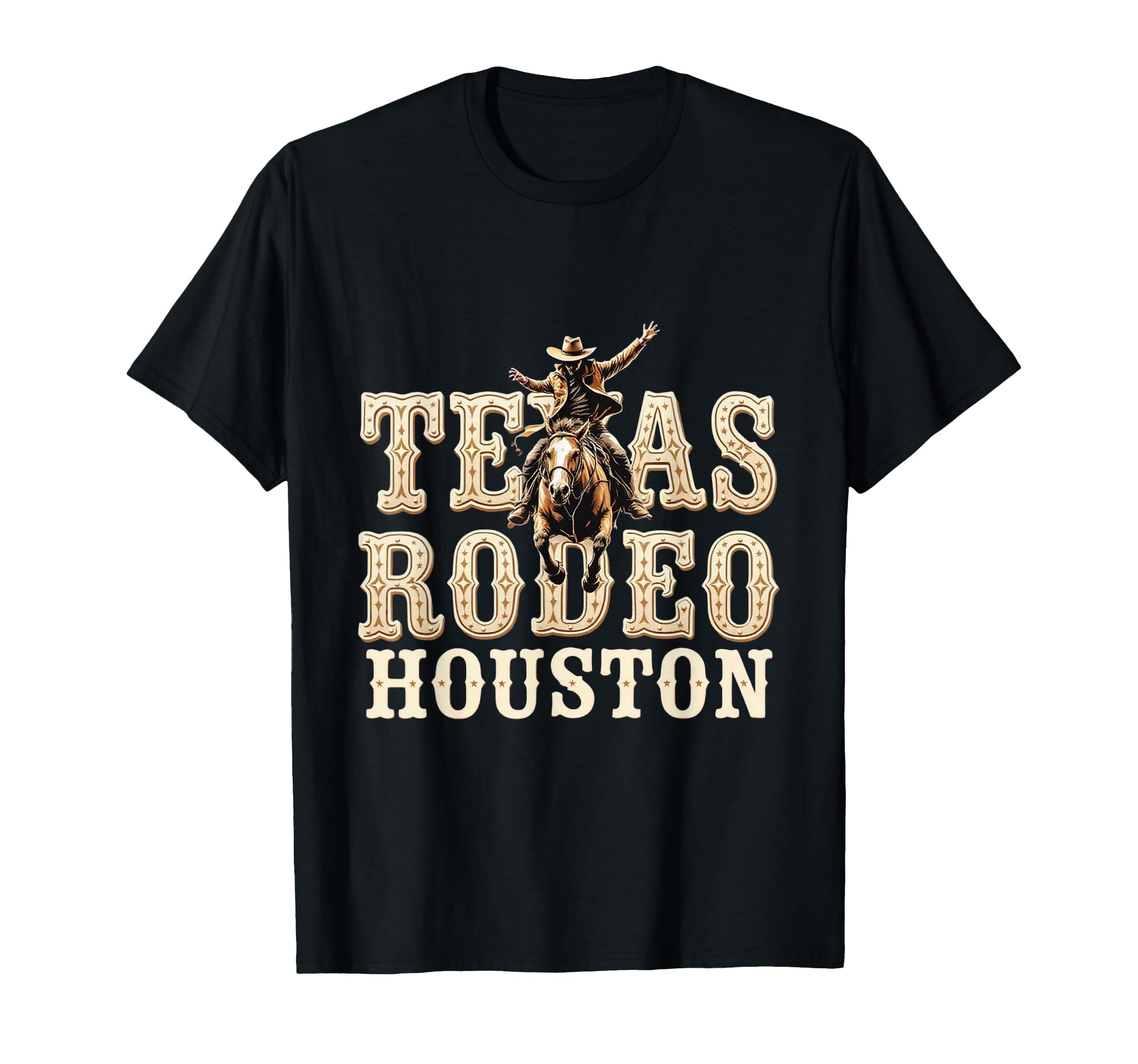 Houston Texas Rodeo Western Cowboy T-Shirt - Streetwear Style for Adults - T-Shirt, Sweatshirt, Hoodie