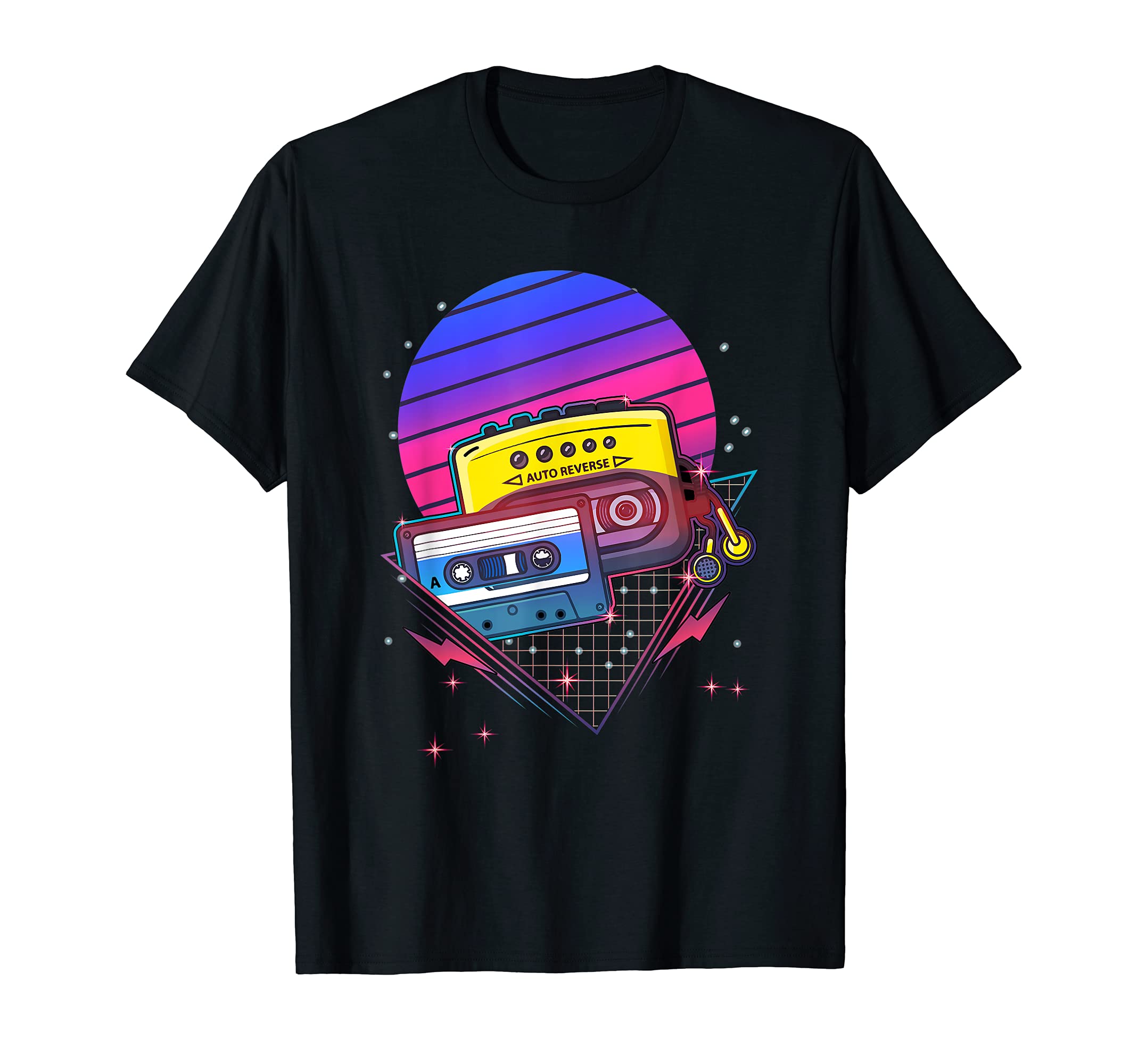 Cassette Vaporwave 80S 90S Music T-Shirt - Casual Everyday Wear Unisex - T-Shirt, Sweatshirt, Hoodie