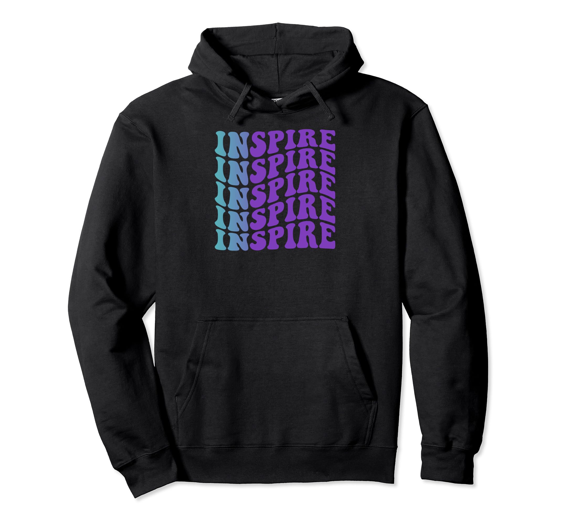 Inspire Self Care Hoodie - Trendy Graphic Unisex - T-Shirt, Sweatshirt, Hoodie