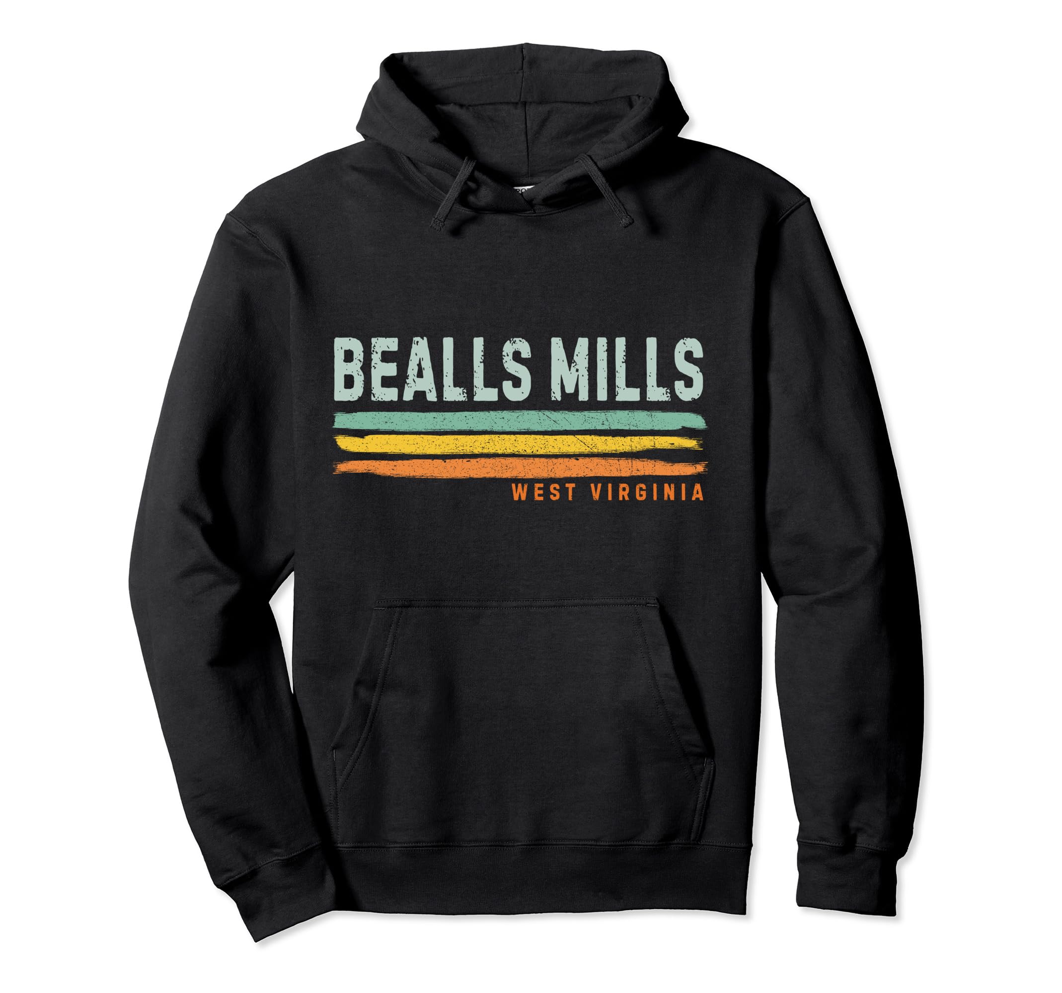 Stripes Bealls Mills Wv Hoodie - Trendy Graphic Unisex - T-Shirt, Sweatshirt, Hoodie