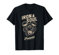 Iron Soul Motorcycle Biker T-Shirt - Novelty Apparel for Adults - T-Shirt, Sweatshirt, Hoodie