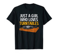 Just Who Loves Turntables Vinyl T-Shirt - Aesthetic Graphic for Adults - T-Shirt, Sweatshirt, Hoodie