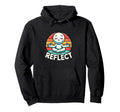Funny Reflect Mindful Wellness Hoodie - Custom Art Print Men Women - T-Shirt, Sweatshirt, Hoodie