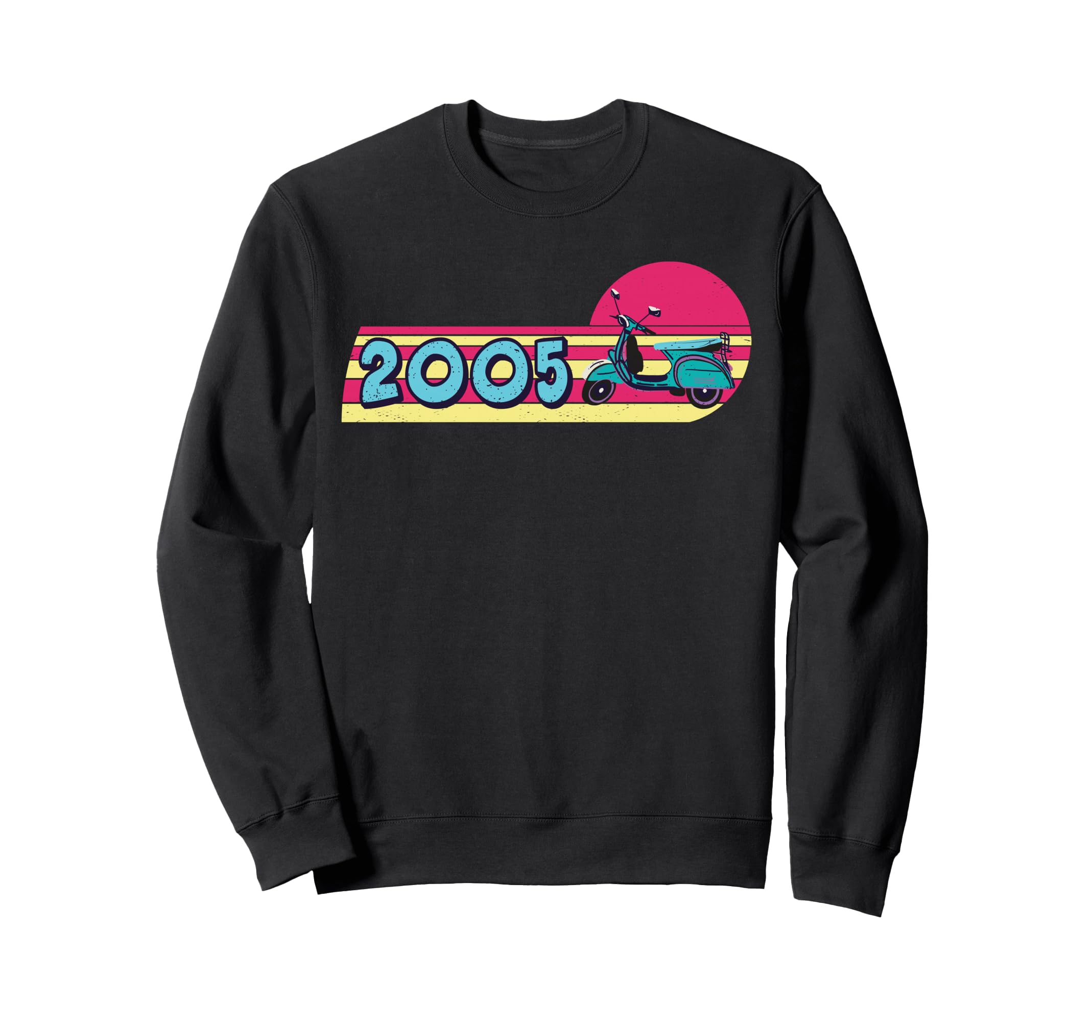 Moped Scooter Bike Scooter Sweatshirt - Casual Everyday Wear Men Women - T-Shirt, Sweatshirt, Hoodie