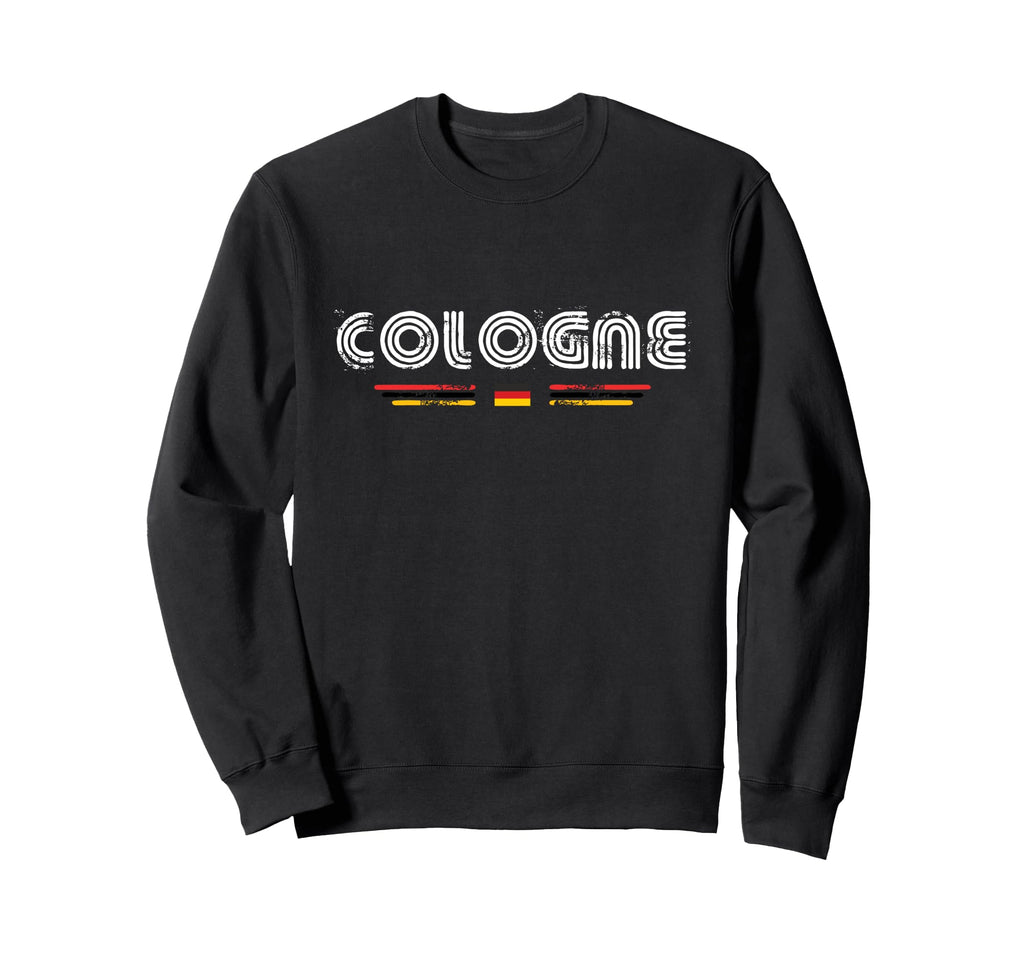 Cologne Germany 70S 80S Type Sweatshirt - Trendy Graphic Men Women - T-Shirt, Sweatshirt, Hoodie