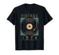 1974 Vinyl Turntable 50Th Birthday Dj T-Shirt - Graphic Print for Adults - T-Shirt, Sweatshirt, Hoodie