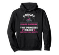 Motorcycle Biker Forget Glass Slippers Hoodie - Novelty Apparel Men Women - T-Shirt, Sweatshirt, Hoodie