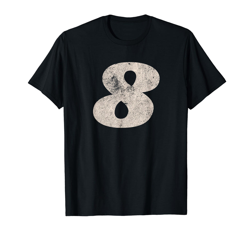 Number 8 Eight Motorcycle Racing T-Shirt - Aesthetic Graphic Men Women - T-Shirt, Sweatshirt, Hoodie