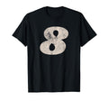 Number 8 Eight Motorcycle Racing T-Shirt - Aesthetic Graphic Men Women - T-Shirt, Sweatshirt, Hoodie