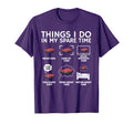 Things I Do My Spare Time Funny Car T-Shirt - Custom Art Print for Adults - T-Shirt, Sweatshirt, Hoodie