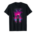Vaporwave Phone Booth 80S Synthwave 16 T-Shirt - Graphic Print Men Women - T-Shirt, Sweatshirt, Hoodie