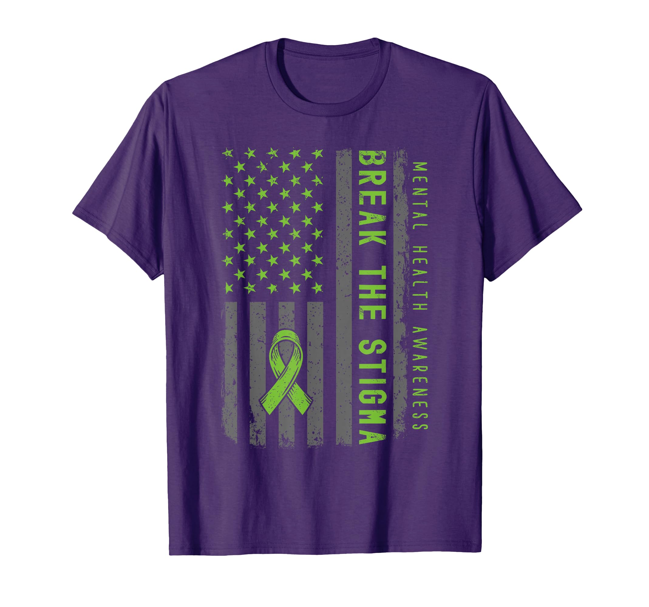 Mental Health Matters Fight Stigma Mental T-Shirt - Novelty Apparel Unisex - T-Shirt, Sweatshirt, Hoodie